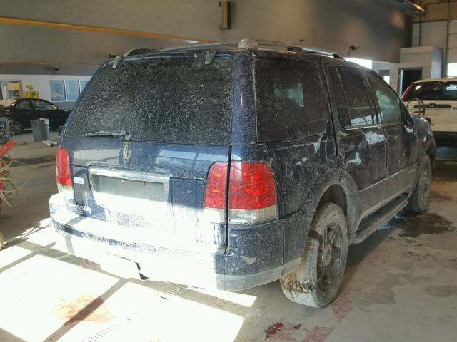 5LMEU88H44ZJ31977 - 2004 LINCOLN AVIATOR 蓝色 照片 4