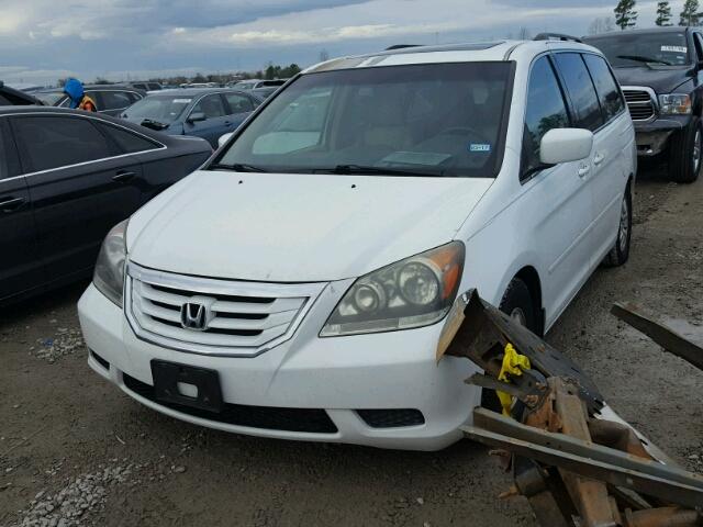 5FNRL38729B036546 - 2009 HONDA ODYSSEY EX WHITE photo 1