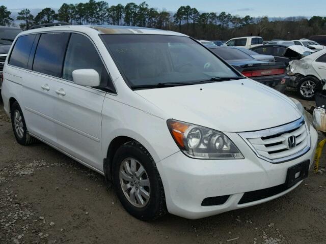 5FNRL38729B036546 - 2009 HONDA ODYSSEY EX WHITE photo 2