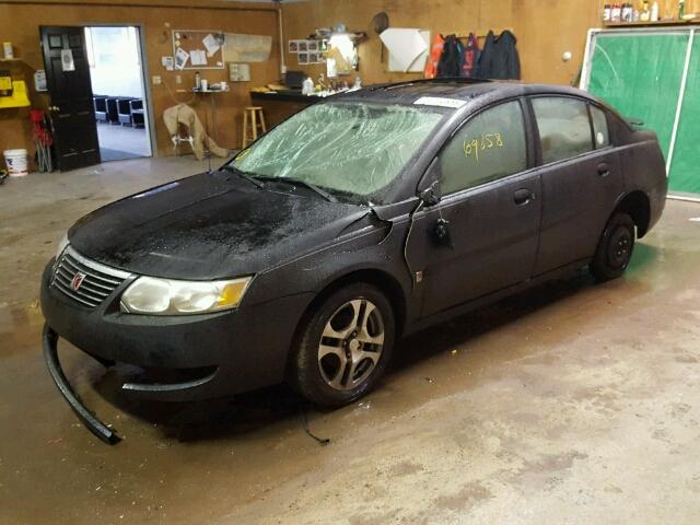 1G8AZ54F05Z181328 - 2005 SATURN ION LEVEL BLACK photo 2