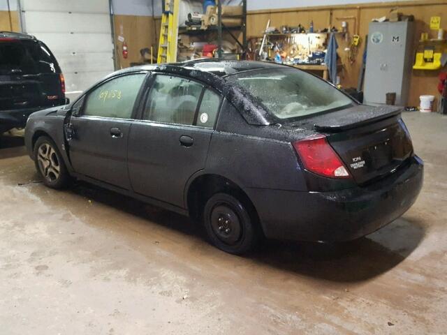 1G8AZ54F05Z181328 - 2005 SATURN ION LEVEL BLACK photo 3