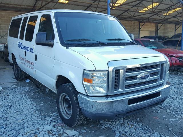 1FBNE3BL4ADA57879 - 2010 FORD ECONOLINE WHITE photo 1