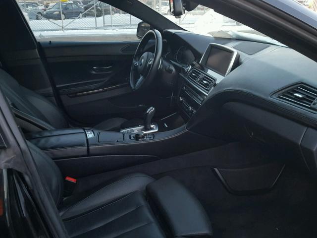 WBA6B2C55ED129470 - 2014 BMW 650 I BLACK photo 5