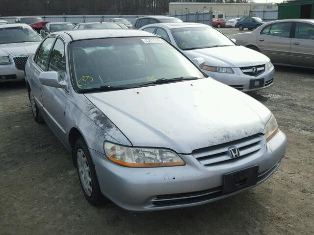 1HGCG56421A047186 - 2001 HONDA ACCORD LX SILVER photo 1