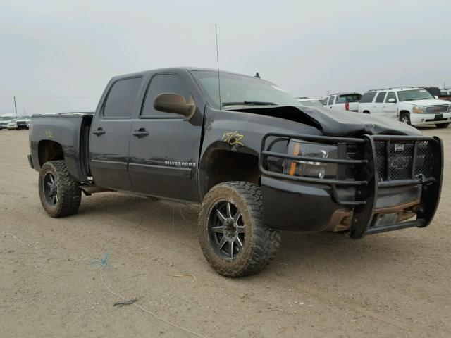 3GCEC13C37G506551 - 2007 CHEVROLET SILVERADO BLACK photo 1