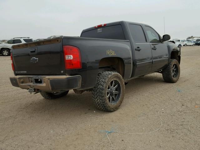 3GCEC13C37G506551 - 2007 CHEVROLET SILVERADO BLACK photo 4