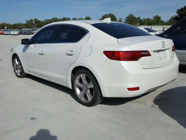 19VDE1F33EE006165 - 2014 ACURA ILX 20 WHITE photo 3