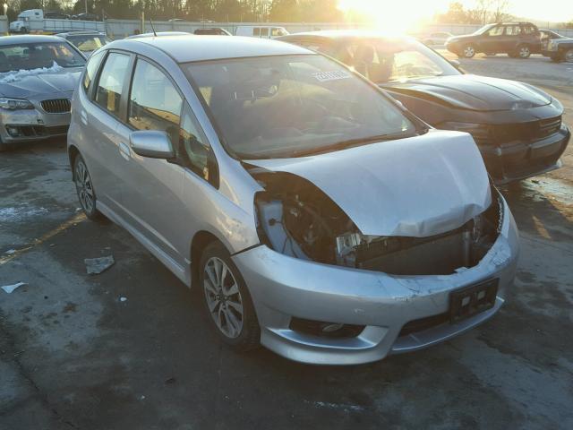 JHMGE8H51CC039857 - 2012 HONDA FIT SPORT SILVER photo 1