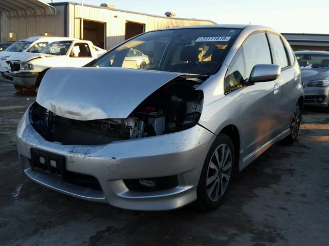 JHMGE8H51CC039857 - 2012 HONDA FIT SPORT SILVER photo 2