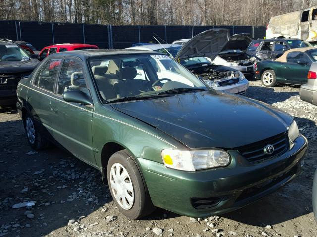 2T1BR12E41C487014 - 2001 TOYOTA COROLLA CE GREEN photo 1