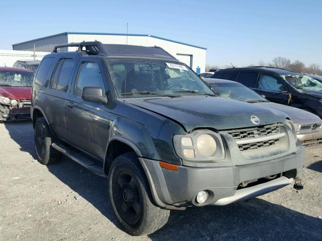 5N1ED28Y62C583946 - 2002 NISSAN XTERRA XE GREEN photo 1