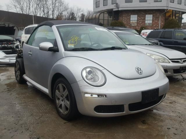 3VWRF31Y16M305666 - 2006 VOLKSWAGEN NEW BEETLE SILVER photo 1