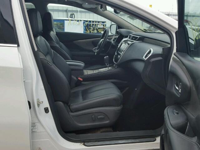 5N1AZ2MH7GN145809 - 2016 NISSAN MURANO S WHITE photo 5