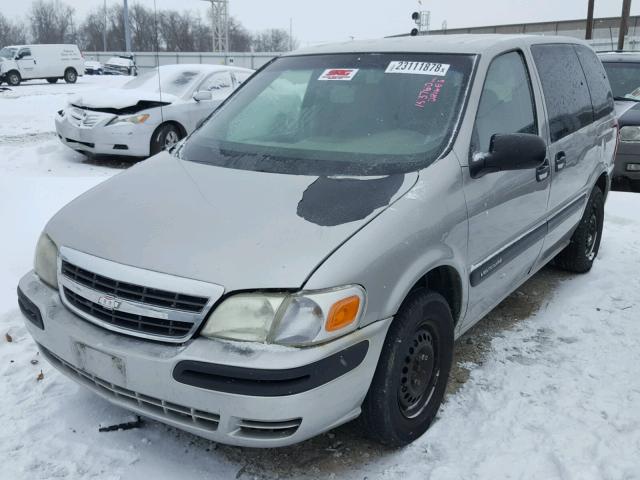 1GNDU03E64D256016 - 2004 CHEVROLET VENTURE SILVER photo 2