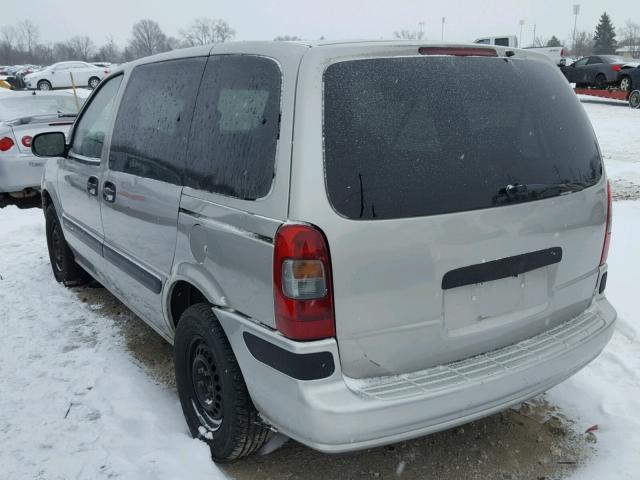 1GNDU03E64D256016 - 2004 CHEVROLET VENTURE SILVER photo 3