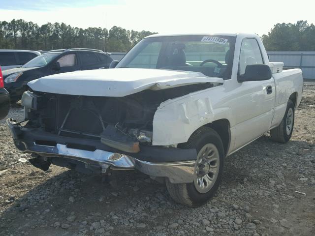 3GCEC14X56G157358 - 2006 CHEVROLET SILVERADO WHITE photo 2