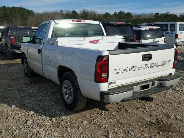 3GCEC14X56G157358 - 2006 CHEVROLET SILVERADO WHITE photo 3