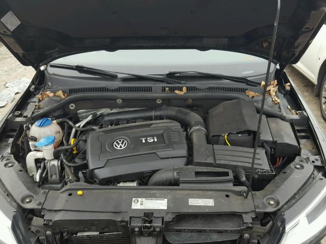 3VWL17AJXEM287715 - 2014 VOLKSWAGEN JETTA SEL BLACK photo 7