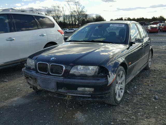 WBAAV53451FT00100 - 2001 BMW 330 I BLACK photo 2