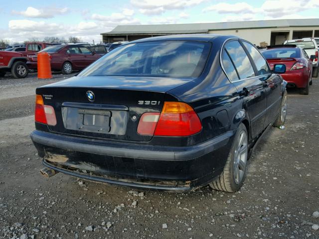 WBAAV53451FT00100 - 2001 BMW 330 I BLACK photo 4