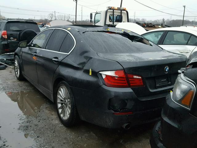 WBAFU7C59BC869886 - 2011 BMW 535 XI CHARCOAL photo 3