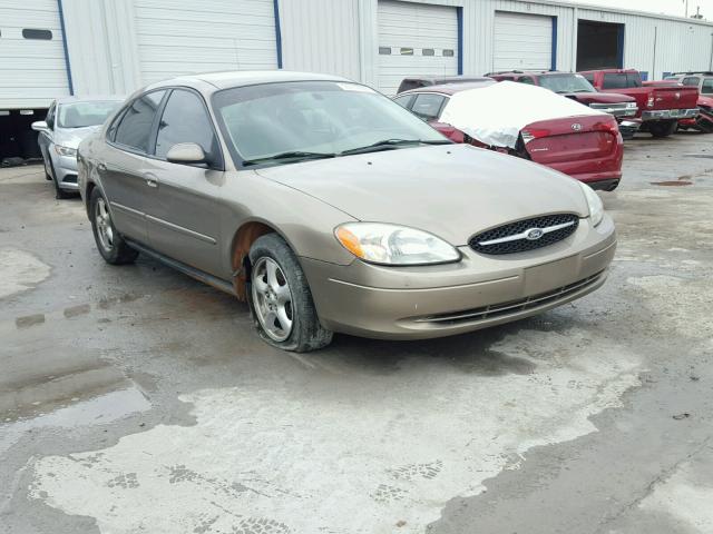 1FAFP55U63A211268 - 2003 FORD TAURUS SES TAN photo 1