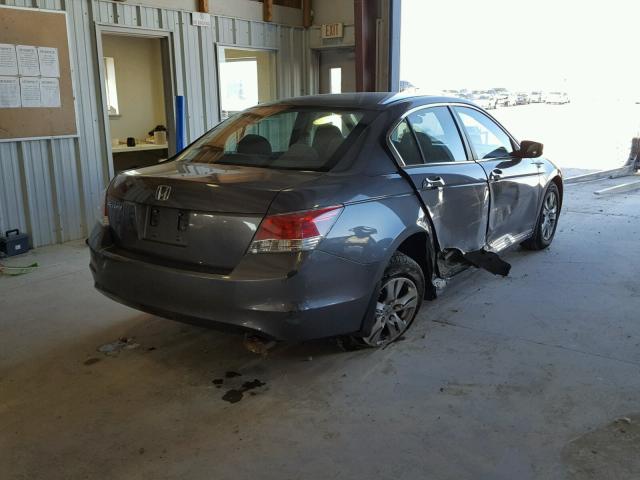 1HGCP26499A167545 - 2009 HONDA ACCORD LXP CHARCOAL photo 4