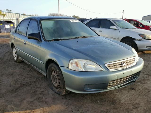 2HGEJ6617YH581558 - 2000 HONDA CIVIC BASE BLUE photo 1