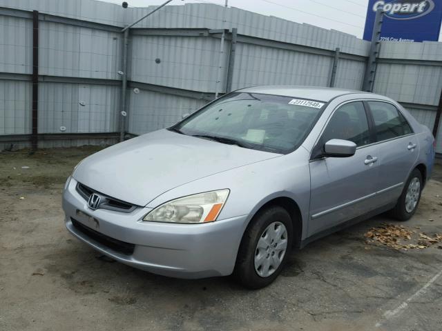 JHMCM56303C086850 - 2003 HONDA ACCORD LX SILVER photo 2