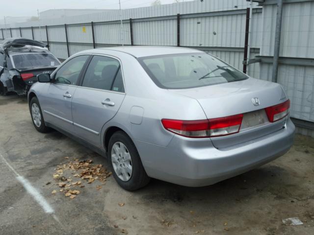 JHMCM56303C086850 - 2003 HONDA ACCORD LX SILVER photo 3