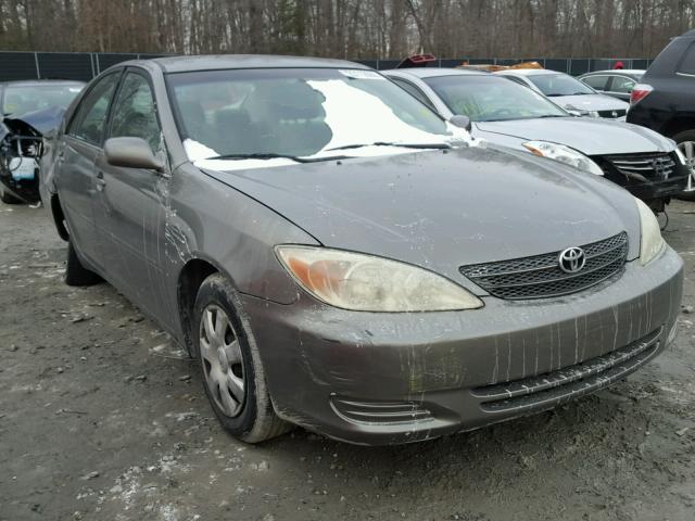 4T1BE32K82U610973 - 2002 TOYOTA CAMRY LE GRAY photo 1