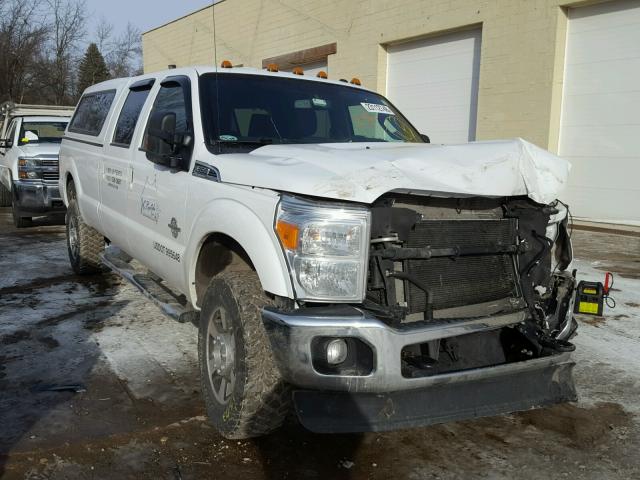 1FT8W3BT0FEA31819 - 2015 FORD F350 SUPER WHITE photo 1