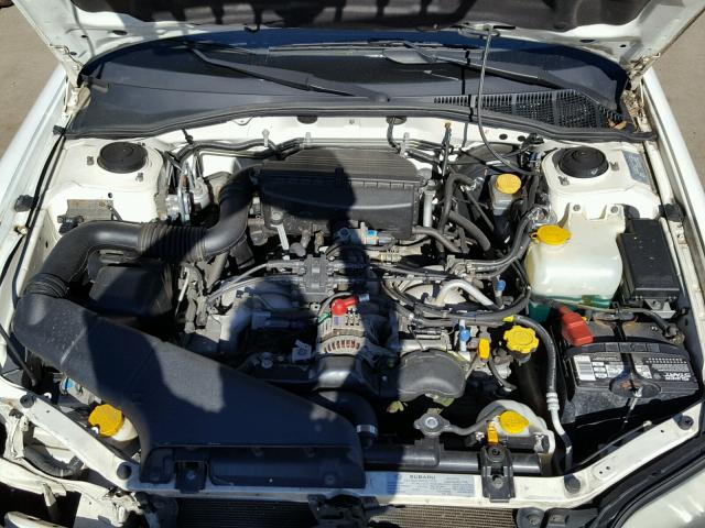 4S3BH665917657895 - 2001 SUBARU LEGACY OUT WHITE photo 7