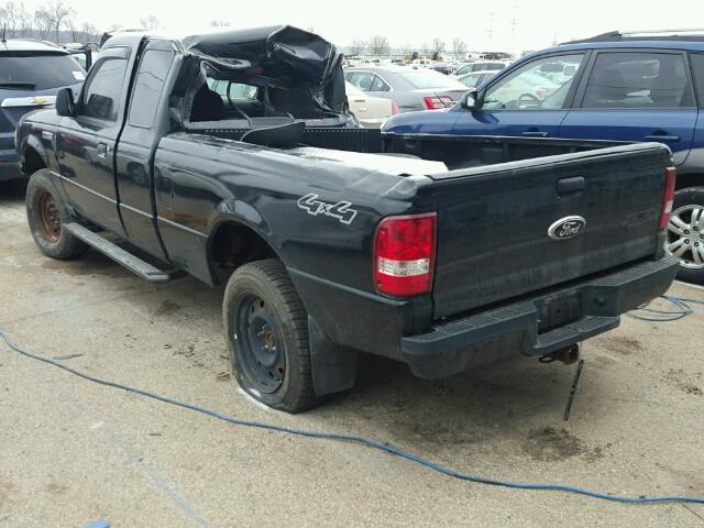 1FTZR15E16PA38182 - 2006 FORD RANGER SUP BLACK photo 3