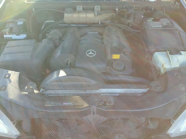 4JGAB57E83A438062 - 2003 MERCEDES-BENZ ML 350 BLACK photo 7