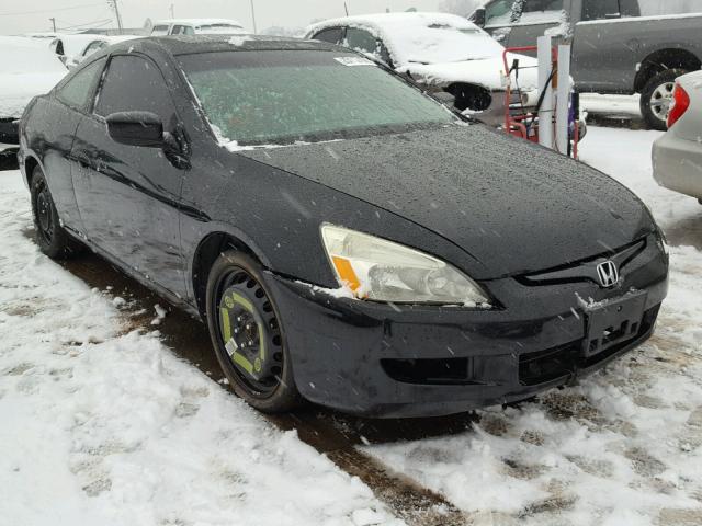 1HGCM81695A004991 - 2005 HONDA ACCORD EX BLACK photo 1