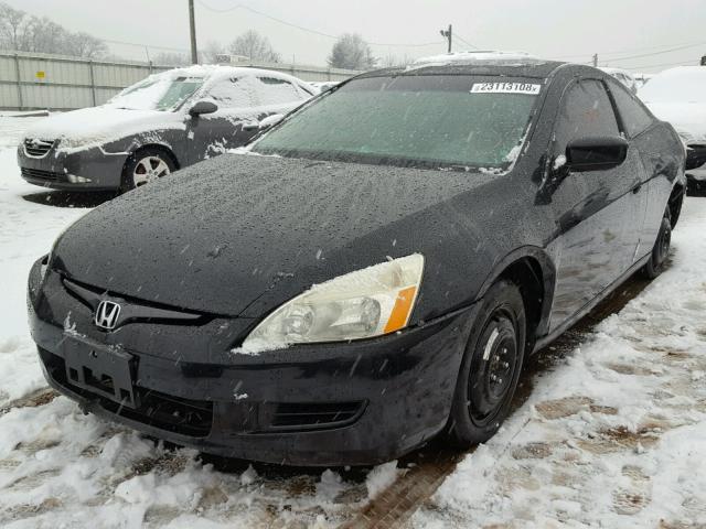 1HGCM81695A004991 - 2005 HONDA ACCORD EX BLACK photo 2