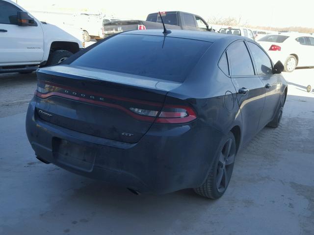 1C3CDFEB0FD187258 - 2015 DODGE DART GT BLACK photo 4