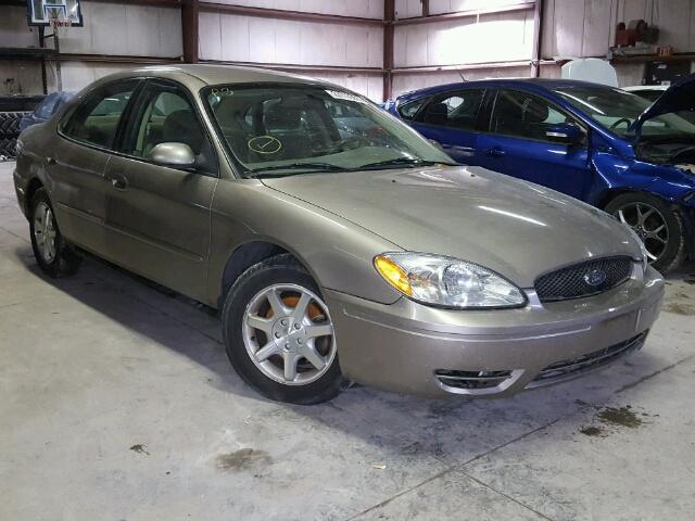 1FAFP56U37A137280 - 2007 FORD TAURUS SEL TAN photo 1