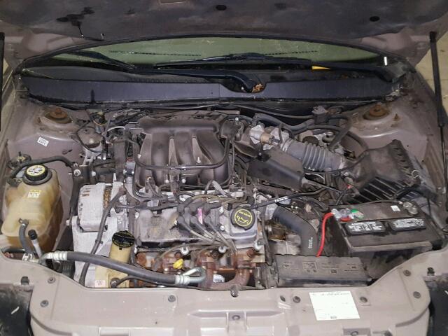 1FAFP56U37A137280 - 2007 FORD TAURUS SEL TAN photo 7