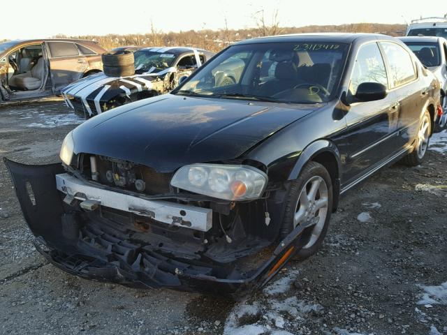 JN1DA31D13T502460 - 2003 NISSAN MAXIMA GLE BLACK photo 2