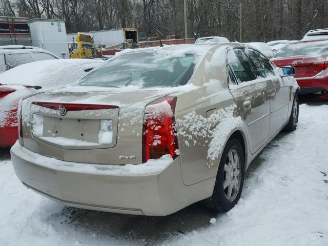 1G6DM56TX50215075 - 2005 CADILLAC CTS GOLD photo 4