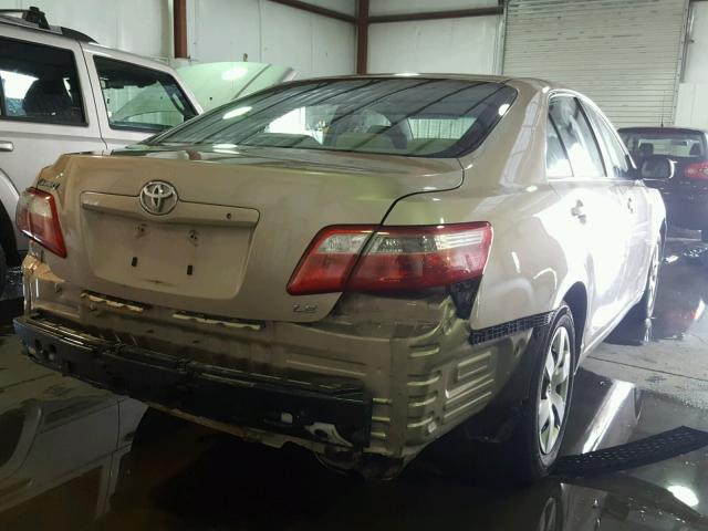 4T1BE46KX7U503043 - 2007 TOYOTA CAMRY NEW GOLD photo 4