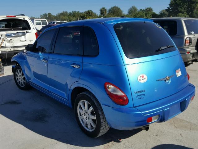 3A8FY58B78T169266 - 2008 CHRYSLER PT CRUISER BLUE photo 3