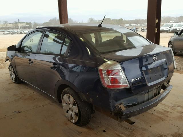 3N1AB61E88L646576 - 2008 NISSAN SENTRA 2.0 BLUE photo 3