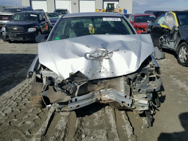 1G1AK18F787120550 - 2008 CHEVROLET COBALT LS SILVER photo 9