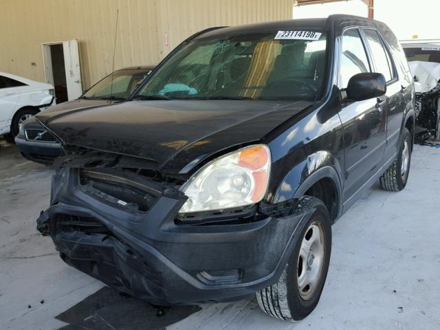 SHSRD68464U203626 - 2004 HONDA CR-V LX BLACK photo 2