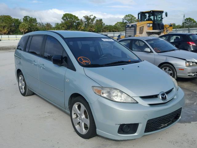 JM1CR293170136952 - 2007 MAZDA 5 BLUE photo 1