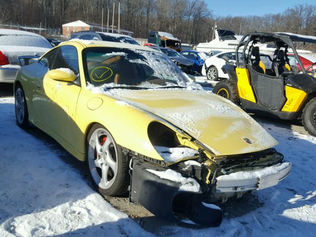 WP0AA29983S621445 - 2003 PORSCHE 911 CARRER YELLOW photo 1