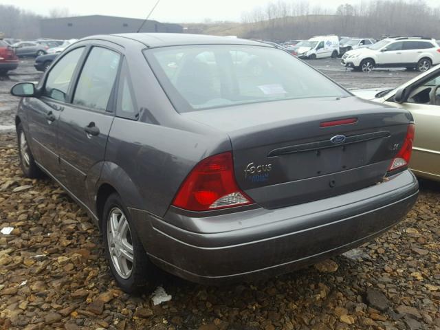 1FAFP34322W254777 - 2002 FORD FOCUS SE GRAY photo 3